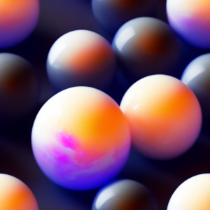 Lava lamp glow gradient floating marble balls on a dark background, trending on artstation, base color, albedo, detailed, 4k