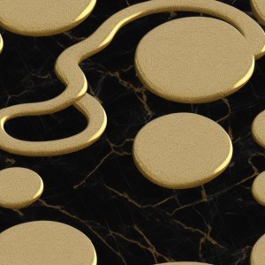 Black marble with golden creeks plain texture, trending on artstation, base color, albedo, detailed, 4k