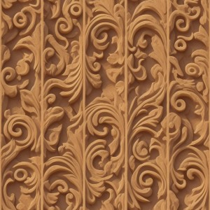 Ornate temple wall flat texture, trending on artstation, base color, albedo, detailed, 4k