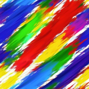 Colorful brush strokes, trending on artstation, base color, albedo, detailed, 4k