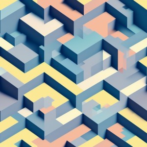 Penrose squares flat graphics texture, trending on artstation, base color, albedo, detailed, 4k