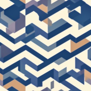Penrose squares flat graphics texture, trending on artstation, base color, albedo, detailed, 4k