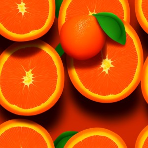 Orange fruit texture, trending on artstation, base color, albedo, detailed, 4k