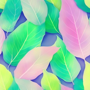 Pastel leaves, trending on artstation, base color, albedo, detailed, 4k