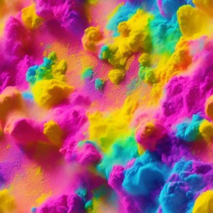 Colorful powder explosion texture, trending on artstation, base color, albedo, detailed, 4k