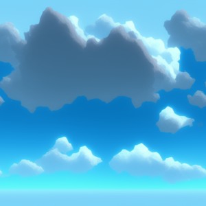 Blue sky texture, trending on artstation, base color, albedo, detailed, 4k