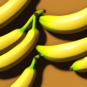 Banana texture, trending on artstation, base color, albedo, detailed, 4k