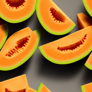 Cantaloupe texture, trending on artstation, base color, albedo, detailed, 4k