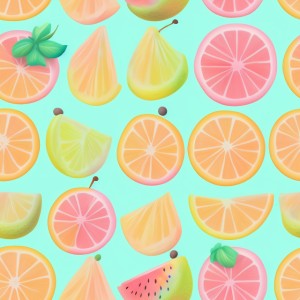 Pastel fruits texture, trending on artstation, base color, albedo, detailed, 4k