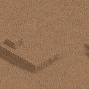 Ornate temple floor flat texture, trending on artstation, base color, albedo, detailed, 4k