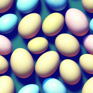 Easter eggs illustration texture, trending on artstation, base color, albedo, detailed, 4k