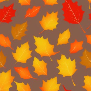 Autumn leaves flat illustration, trending on artstation, base color, albedo, detailed, 4k