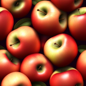 Apple illustration wall texture, trending on artstation, base color, albedo, detailed, 4k