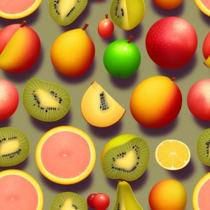 Fruits texture, trending on artstation, base color, albedo, detailed, 4k