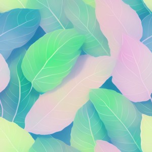 Pastel leaves, trending on artstation, base color, albedo, detailed, 4k
