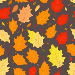 Autumn leaves flat illustration, trending on artstation, base color, albedo, detailed, 4k