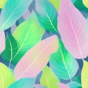 Pastel leaves, trending on artstation, base color, albedo, detailed, 4k