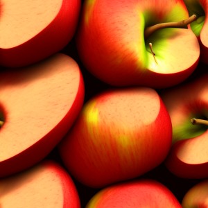 Apple illustration texture, trending on artstation, base color, albedo, detailed, 4k